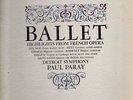 Mercury Living Presence BALLET HIGHLIGHTS  SR 90318 1st