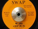 A MISSIN' LINC, LTD MY LOVE PRIVATE MODERN SOUL 45 RARE