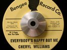 CHERYL WILLIAMS EVERYBODY'S HAPPY RARE NORTHERN SOUL DJ