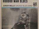 JUNIOR WELLS LP DELMARK “Hoodoo Man Blues”orig PROMO nm