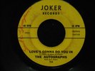 THE AUTOGRAPHS LOVES GONNA DO YOU IN JOKER RECORDS HEAR