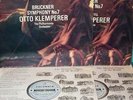 BRUCKNER Symphony No 7  KLEMPERER UK 2x LP SAX 2454/5