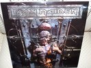 2-LP- IRON MAIDEN - THE X FACTOR - clear wax - mint- 