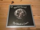 MOTÖRHEAD The World Is Yours LP silver/Saxon Doro Rage