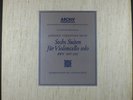 FOURNIER Bach 6 Cello Suites DG ARCHIV 3LP Box Ed1 MINT