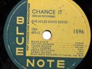 Miles Davis Chance It B/W Yesterdays 78 Blue Note 1596
