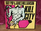 IGGY POP KILL CITY LP NEAR MINT GREEN VINYL THE STOOGES