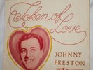 Johnny Preston TOKEN OF LOVE EP ZEP 10116 NM Audio RARE