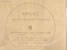 MOZART Bobesco Ristenpart RARE First issue DF 730037 NM