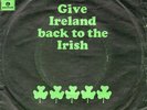 BEATLES /  McCARTNEY GIVE IRELAND BACK DENMARK PS 45