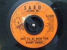 Northern Soul 45 BOBBY DUKES Just To Be With You Saru