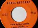 rare Soul 45 CHUCK MITCHELL on BUDIX Hear