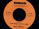 VESSIE SIMMONS I Can Make It MODERN SOUL 45 SIMCO M-