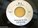 BEATLES 45 VJ Please Please Me From Me to You Vee Jay