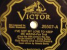 RAY NOBLE I've Got My Love To...VICTOR SCROLL 78 25507