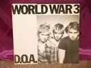 D.O.A. WORLD WAR 3 45 NEAR MINT PUNK CANADA