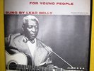 Leadbelly Negro Folk Songs for Young People 1960 MINT