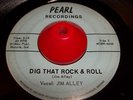 RARE Indiana Rockabilly 45 - Jim Alley on Pearl Hear