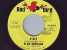60'S SOUL 45-ALVIN ROBINSON-FEVER-DOWN HOME GIRL-LISTEN