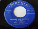AMOS MILBURN JUMP BLUES ON ALADDIN REC LBL 45-3124