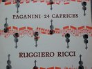 RUGGIERO RICCI / PAGANINI 24 caprices  / DECCA LXT 5569