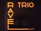DESCAVES/TRIO PASQUIER Ravel Trio RARE FRENCH ERATO LP