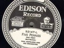 Edison Electric Diamond Disc #52147 - Phil Napoleon Or.