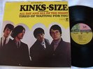 THE KINKS Kinks Size w/TIRED OF WAITING FOR YOU 1965 LP
