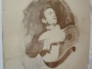 JOHNNY CASH-TAMMY WYNETTE: KING & QUEEN, SIGNED BY CASH