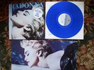 MADONNA TRUE BLUE NEW ZEALAND LP BLUE WAX AND POSTER