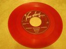 SPANIELS GOODNIGHT SWEETHEART RED VINYL R&B 45RPM RARE