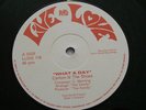 CARLTON & THE SHOES - WHAT A DAY / LIVE & LOVE 12