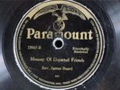 REV. JAMES BEARD PARAMOUNT 12449 GOSPEL BLUES 78 RPM V