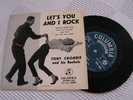 TONY CROMBIE - LET'S AND I ROCK SEG 7686 ORIG. UK EP EX