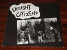UPRIGHT CITIZENS  BOMBS OF PEACE  ORIGINAL MINI LP 1982