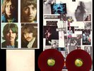 Beatles White Album/Red wax +Poster,portraits 1st issue