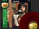 Beatles Let It Be/Red wax, dbl Obi, 1st issue Japan AP-