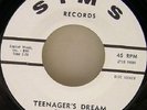 DAVE FLANERY: TEENAGER'S DREAM, RARE SIMS POPCORN 45