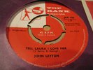 JOHN LEYTON*TELL LAURA I LOVE HER*TOP RANK*JOE MEEK*