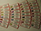 Complete set Jukebox Strips for Beatles colored vinyl