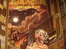 Iron Maiden Somewhere In Time Signed LP Bruce Dickinson