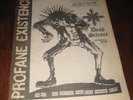 PROFANE EXISTENCE zine #1 discard appendix crust amebix