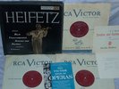 1st Press 3 Lp HEIFETZ BACH VIOLIN SOLO LM-6105 RCA NM-
