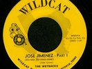 THE WETBACKS - JOSE JIMENEZ Rare Garage Popcorn 45 MP3