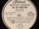ROYALS - Federal - Are You Forgetting - BIO DJ 78 VG++
