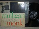 MULLIGAN meets MONK LP RIVERSIDE stereo 1106
