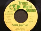 45 UNKNOWNS on TRANS WORLD Please Dont Go rare sweet