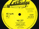 George Allison - Ten To One / Hard Times UK 12