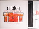 ORTOFON Pick UP Test Record Signals Music Ortofon 0002