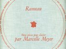 MARCELLE MEYER DF 14 RAMEAU FRENCH 10 inch
